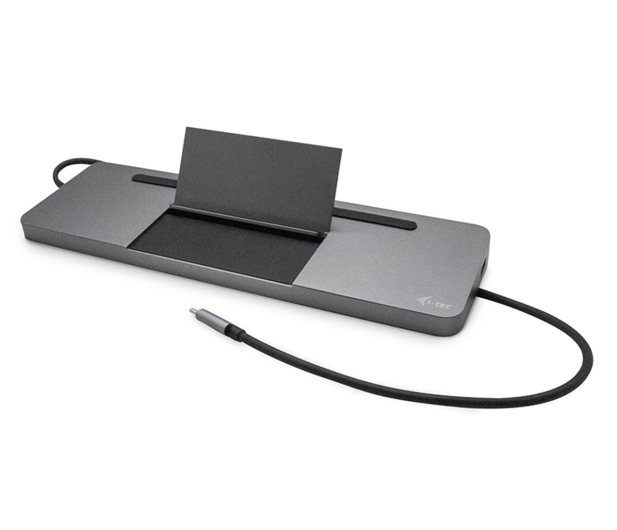 I-TEC USB-C Metal 4K 3x Display Dock PD 85W Ergonomic C31FLATDOCKPDPRO - 607881 - zdjęcie